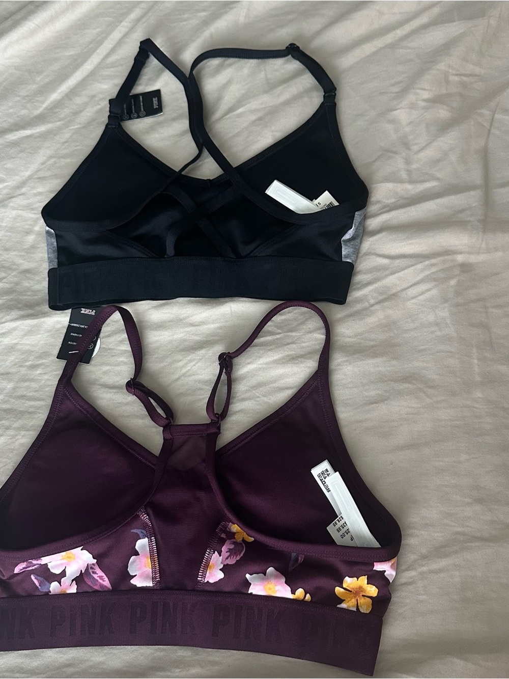 Victoria's Secret PINK ultimate lightly lined Floral sports bra - Picture 2 of 6